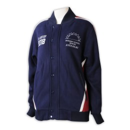 SU311 Manufacturing baseball jacket snap button school uniform Design embroidered LOGO zipper pocket school uniform School Uniform Center Australia SU311 Manufacturing baseball jacket snap button school uniform Design embroidered LOGO zipper pocket school uniform School Uniform Center Australia